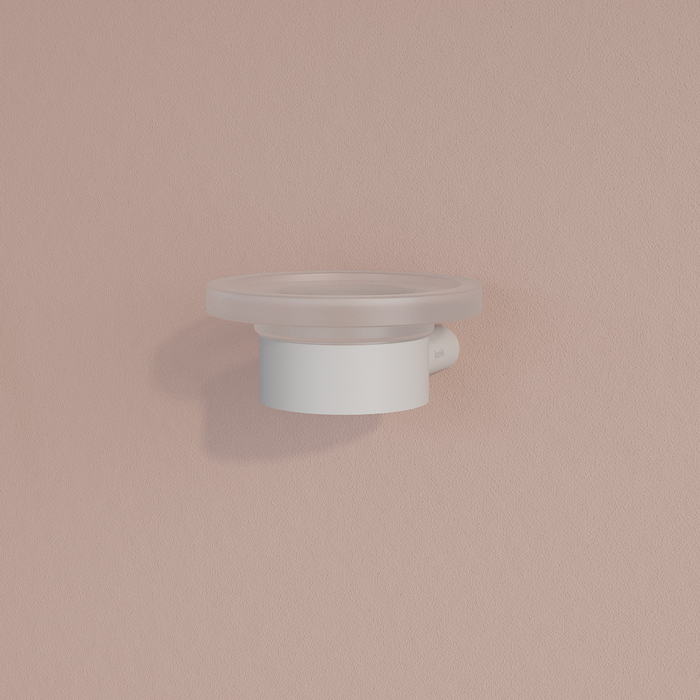 Мыльница, нержавеющая сталь, Petite, белый матовый, IDDIS, PETWTSGi42 - фото 6