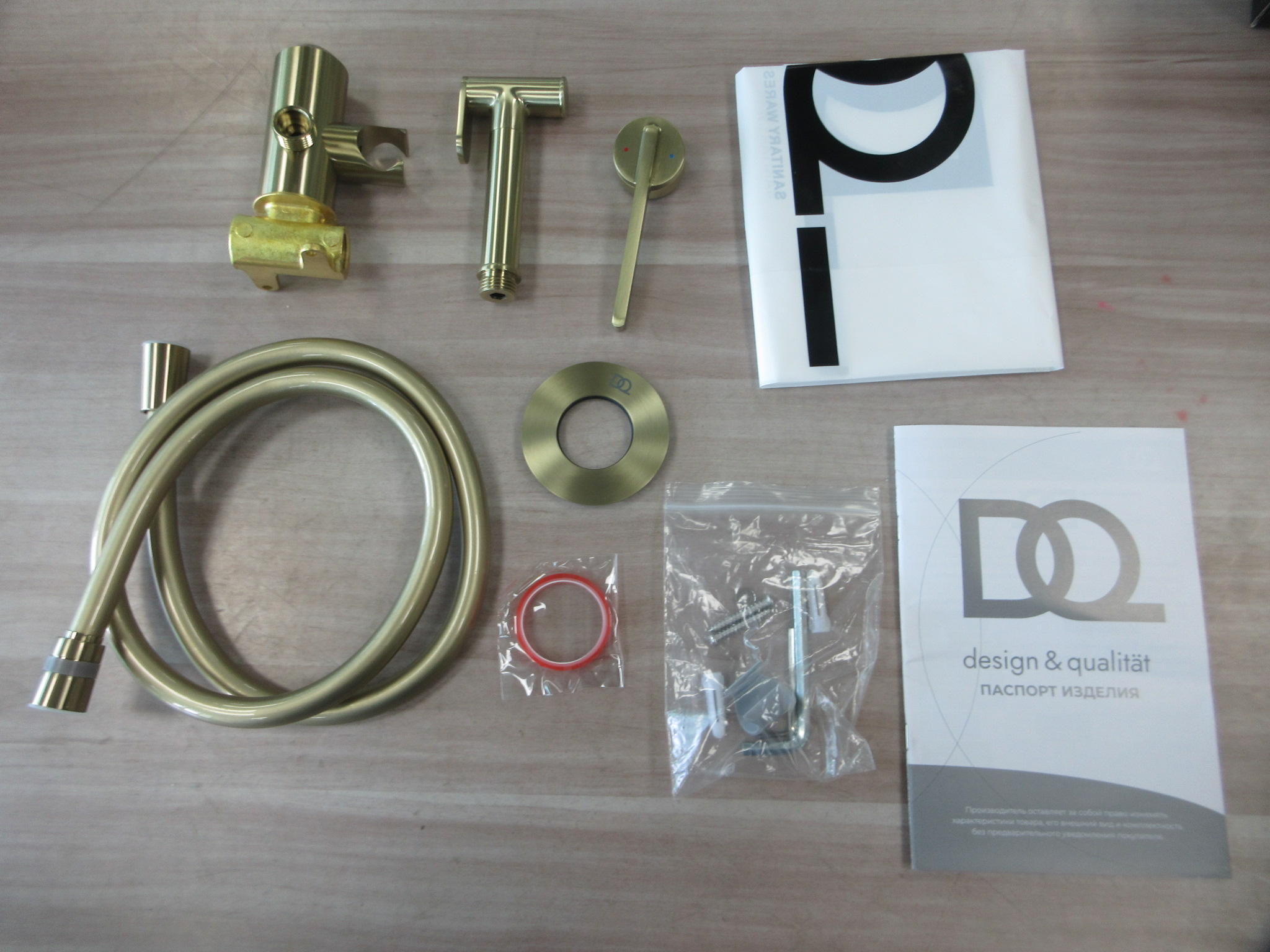 Гигиенический душ DQ Bonn встраиваемый (DA1704507) - фото 6