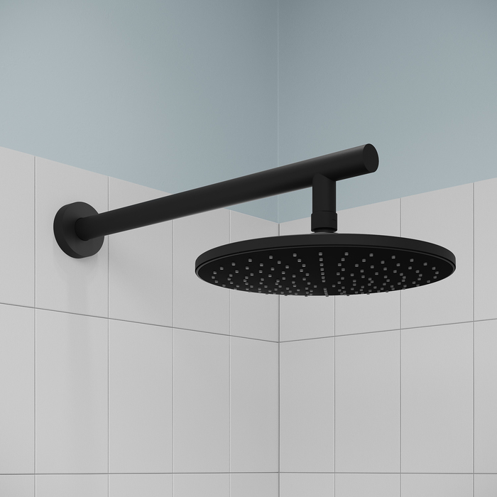 Душевая система IDDIS Optima Home с тропическим душем, матовый черный (OPHBL01i66) Душевая система IDDIS Optima Home с тропическим душем, матовый черный (OPHBL01i66) - фото 4
