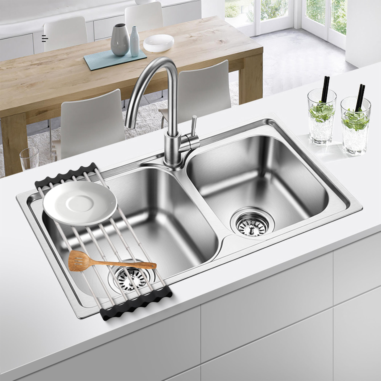 Сушилка ролл-мат раздвижная Fmark (FS-PJ-010) - фото 2