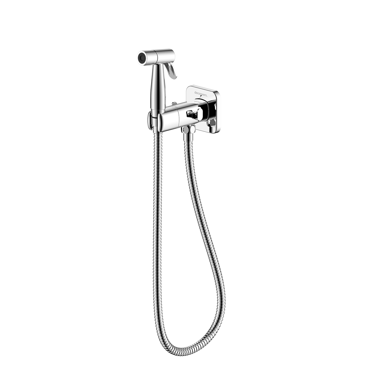 Смеситель DECOROOM DR25 с гигиеническим душем, встраиваемый (DR25063) Смеситель DECOROOM DR25 с гигиеническим душем, встраиваемый (DR25063) - фото 1