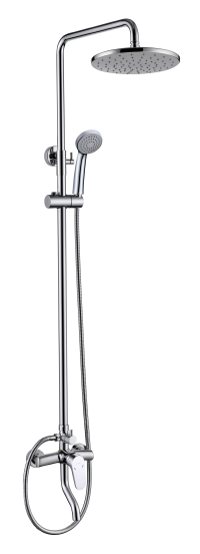Душевая колонна Bravat Eler со смесителем для ванны (F6191238CP-A-RUS)