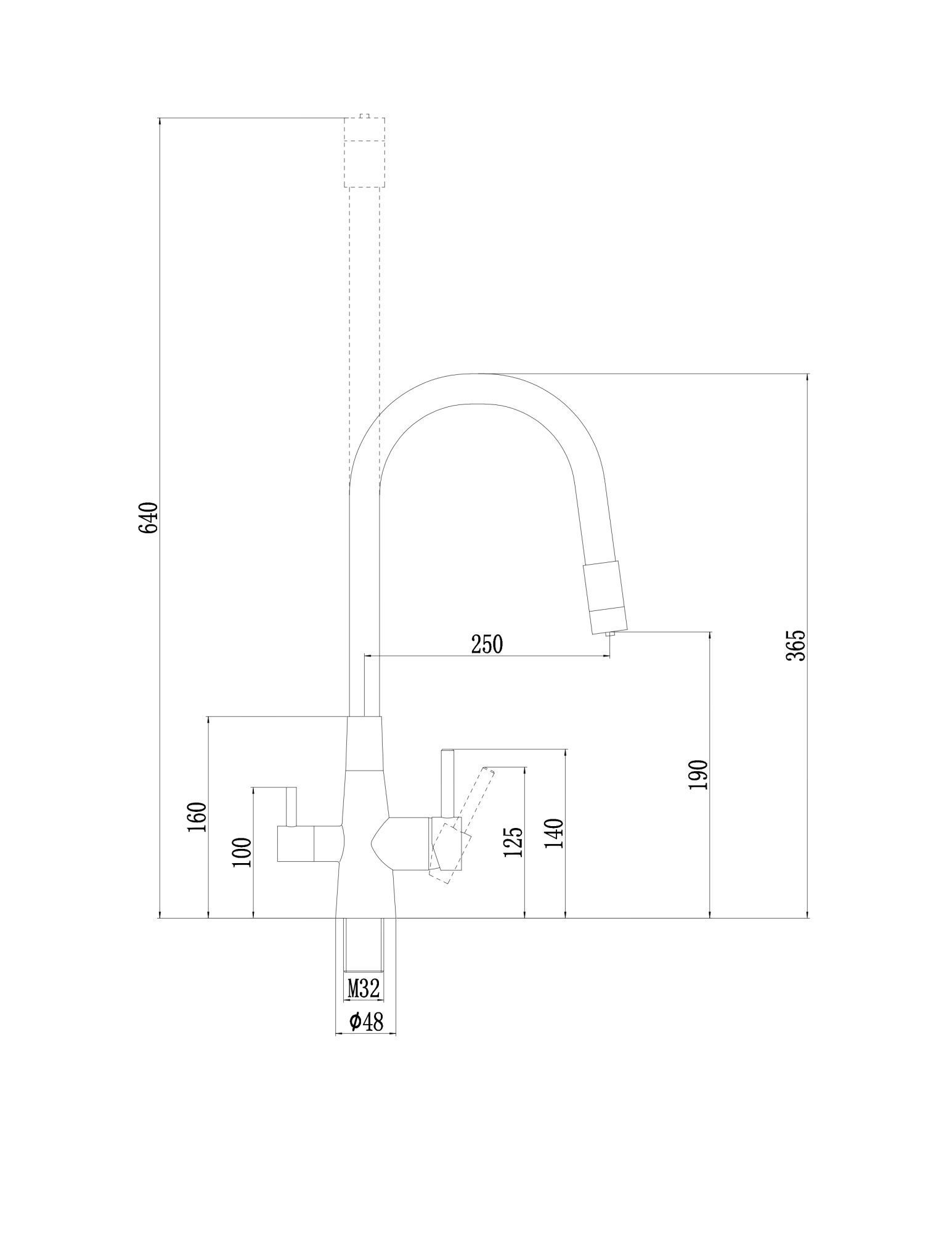 Смеситель для кухни под фильтр питьевой воды Fmark (FS1062-Q04) - фото 2