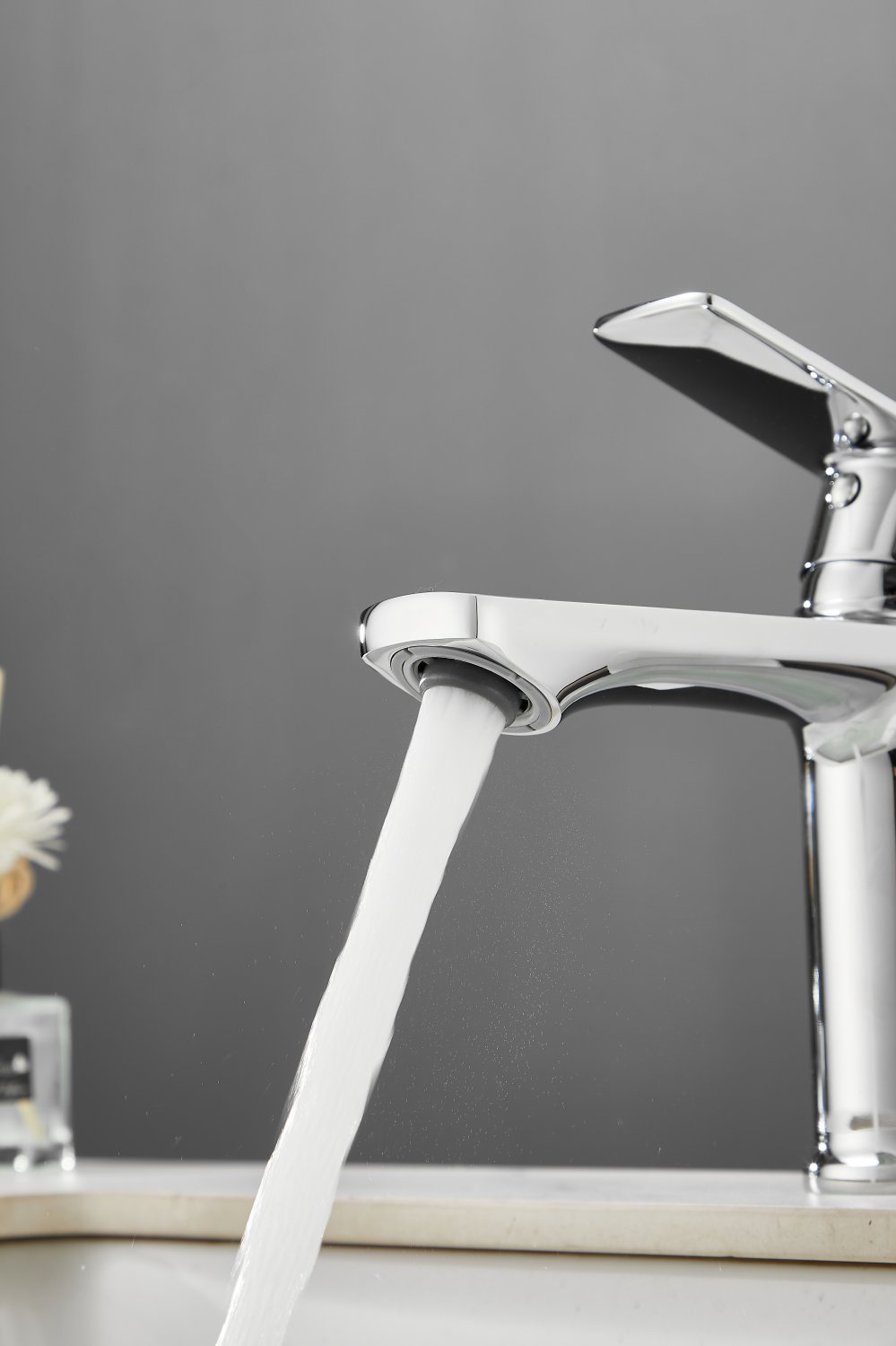 Смеситель для раковины HAIBA цвет: хром (HB10719) - фото 2