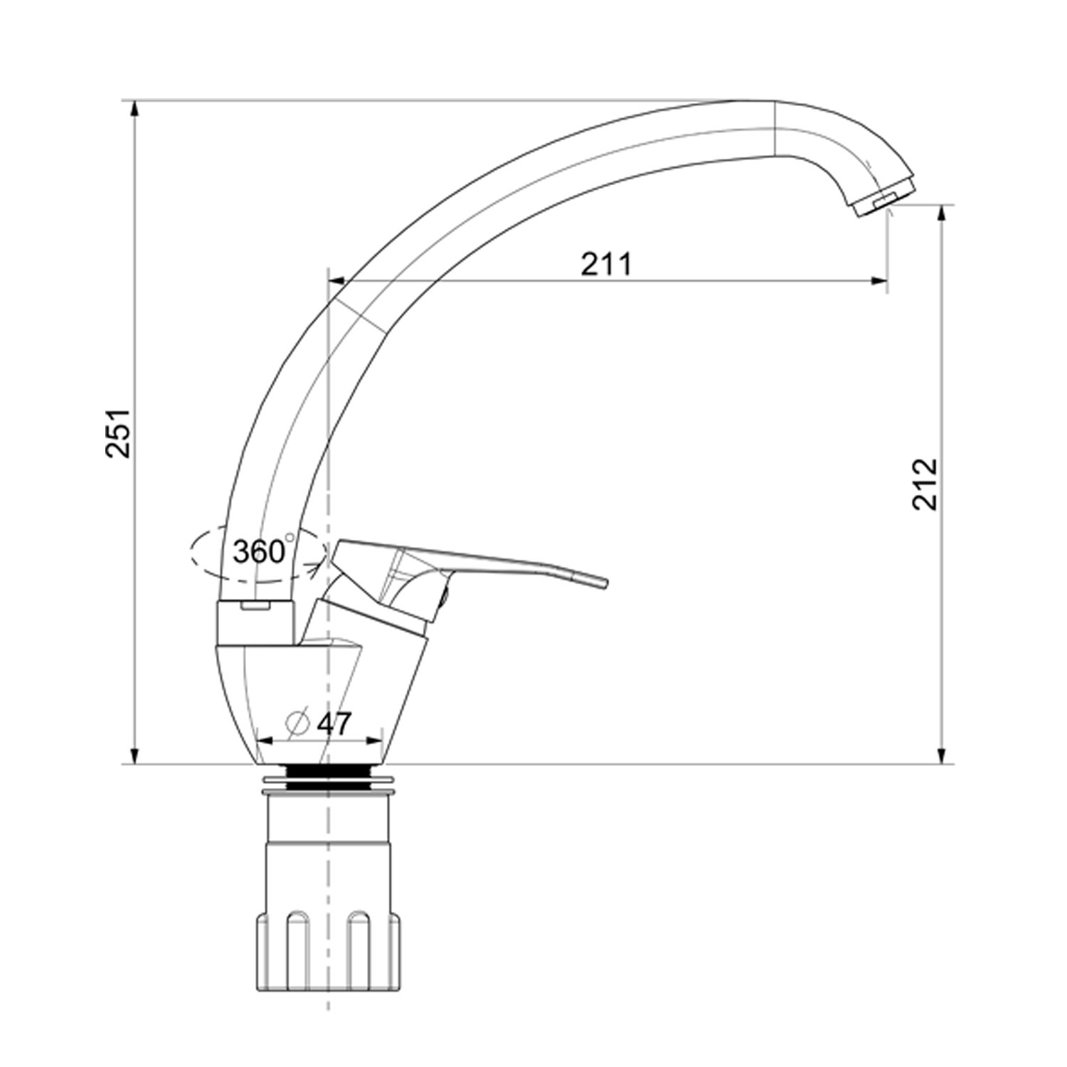 Смеситель Splenka для кухни (S202.41.05) - фото 9