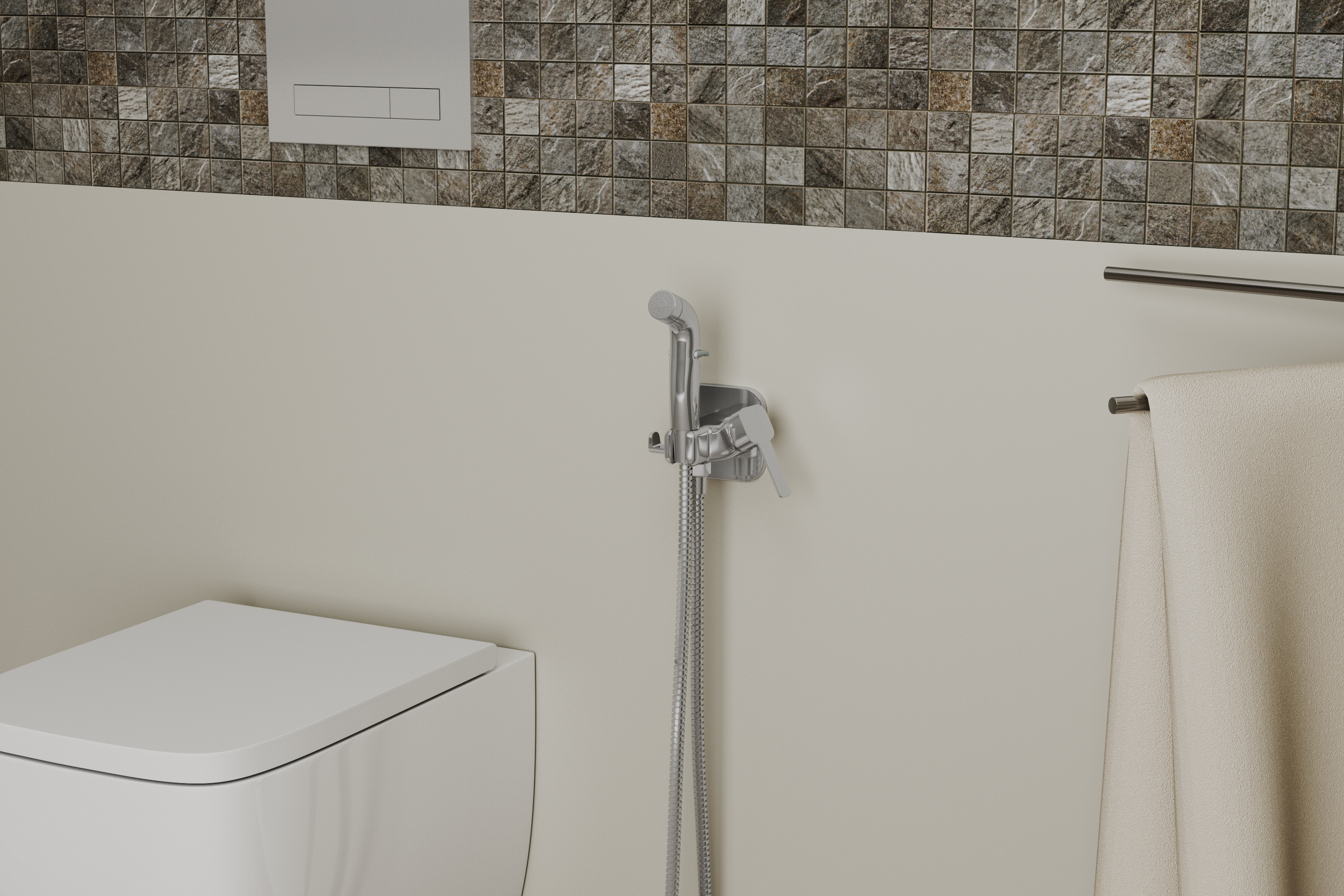 Гигиенический душ встраиваемый RUSH Capri (CA1435-99) - фото 2