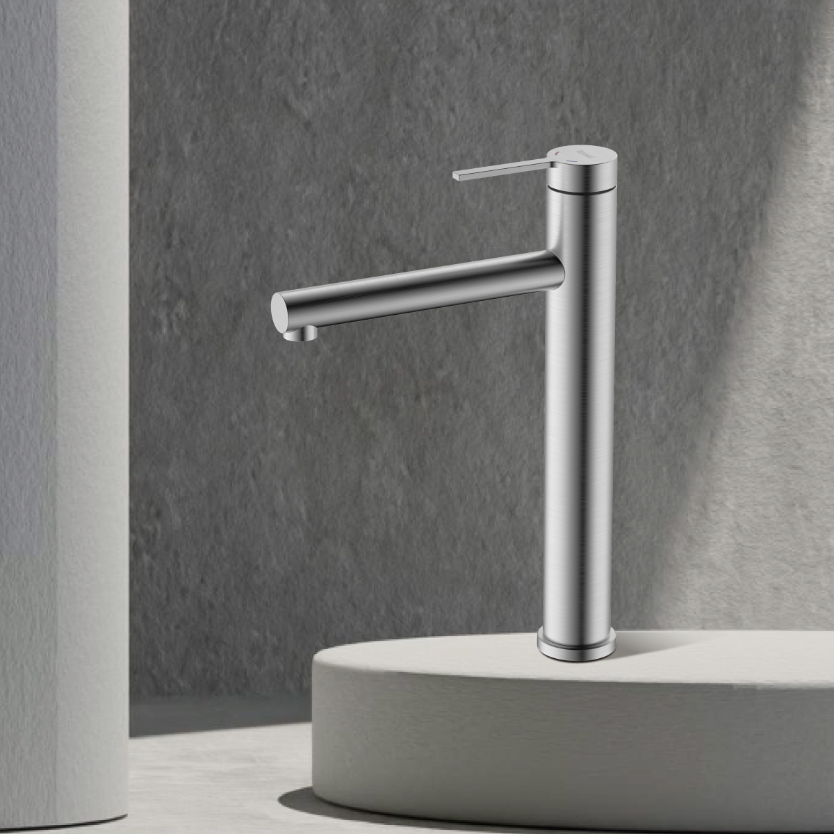 Смеситель Rossinka для раковины высокий монолитный (RSF-1715S-SSN) - фото 2