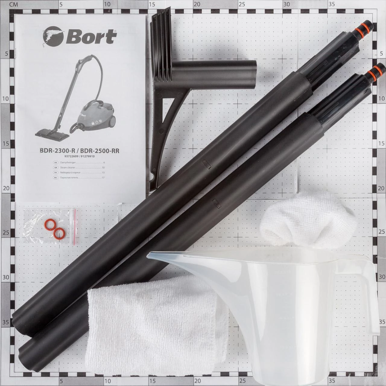 Пароочиститель Bort BDR-2300-R (93722609) - фото 3