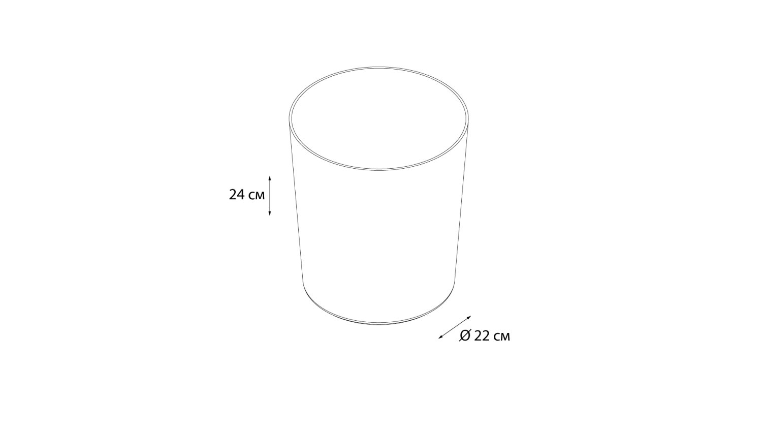 Ведро Grampus GR-3272, 5 л. - фото 3