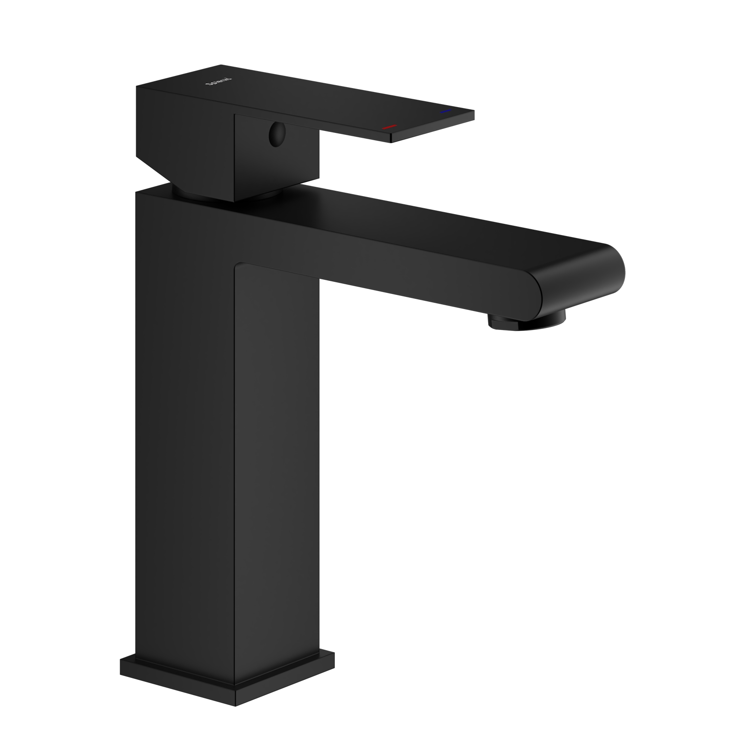 Смеситель Splenka для раковины монолитный, черный (S224.10.06) - фото 1