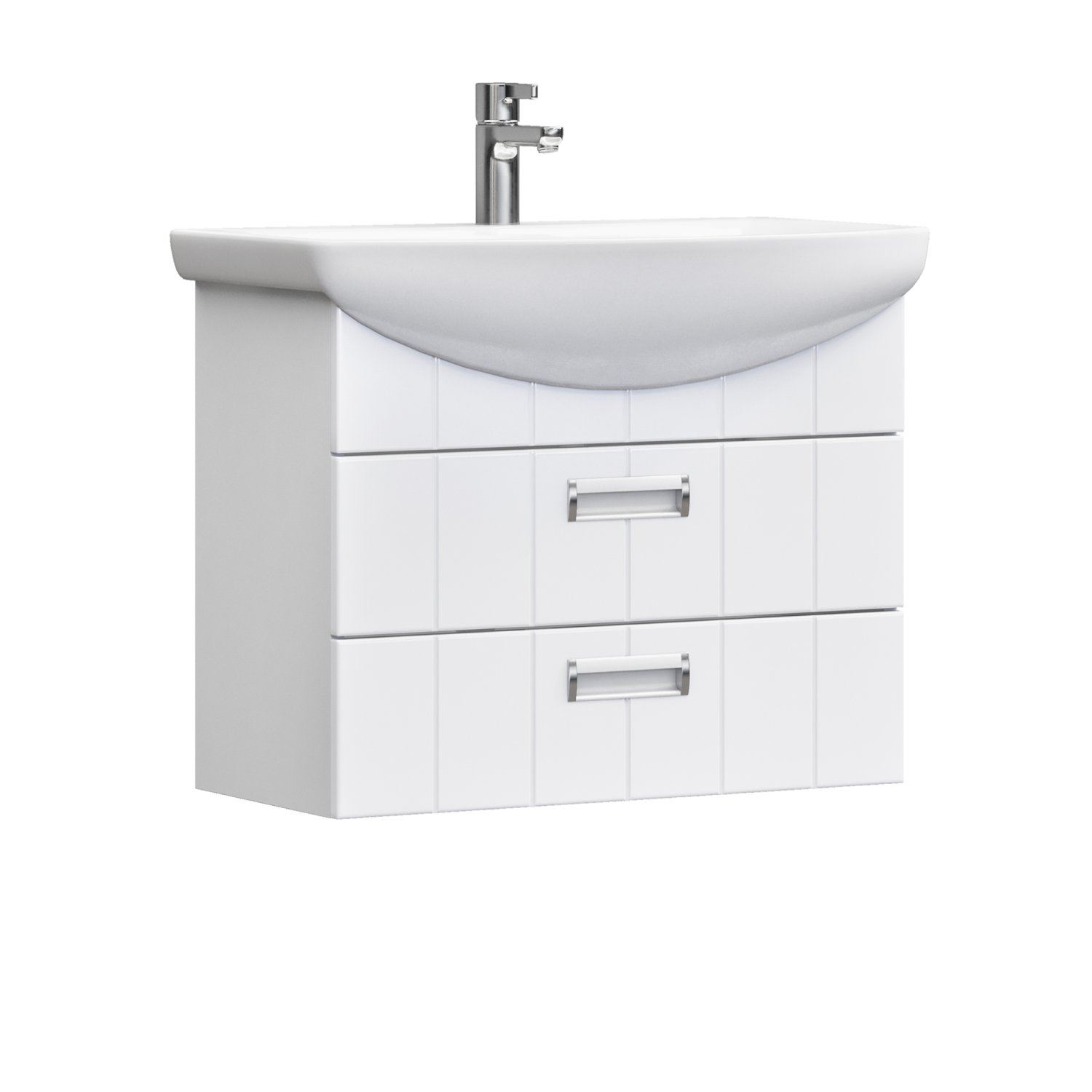 Тумба VIGO Diana 700-0-2 навесная под раковину 4620000144618 (Балтика) (tp.DIA.BAL.70.2Y)