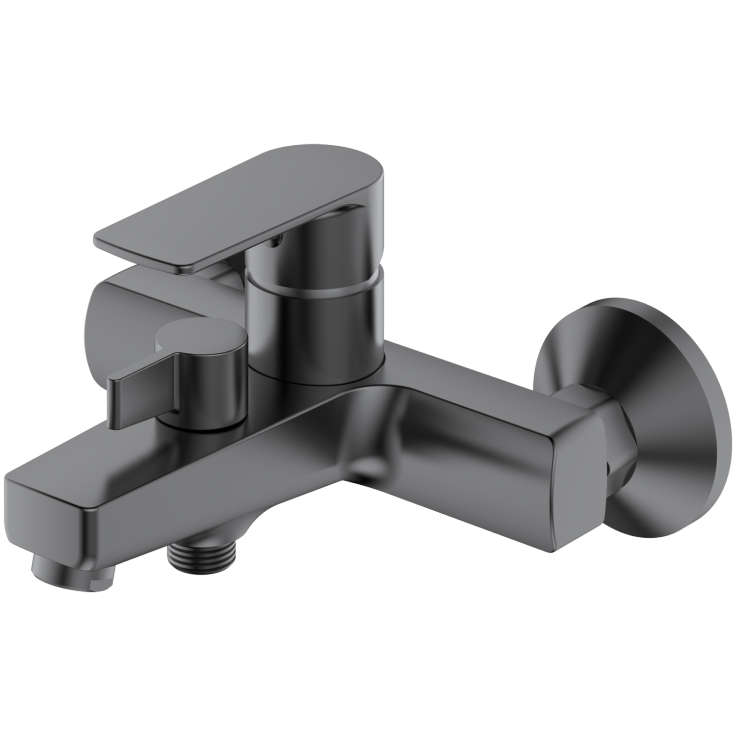 Смеситель для ванны HAIBA цвет: оружейная сталь (HB60719-3) - фото 1