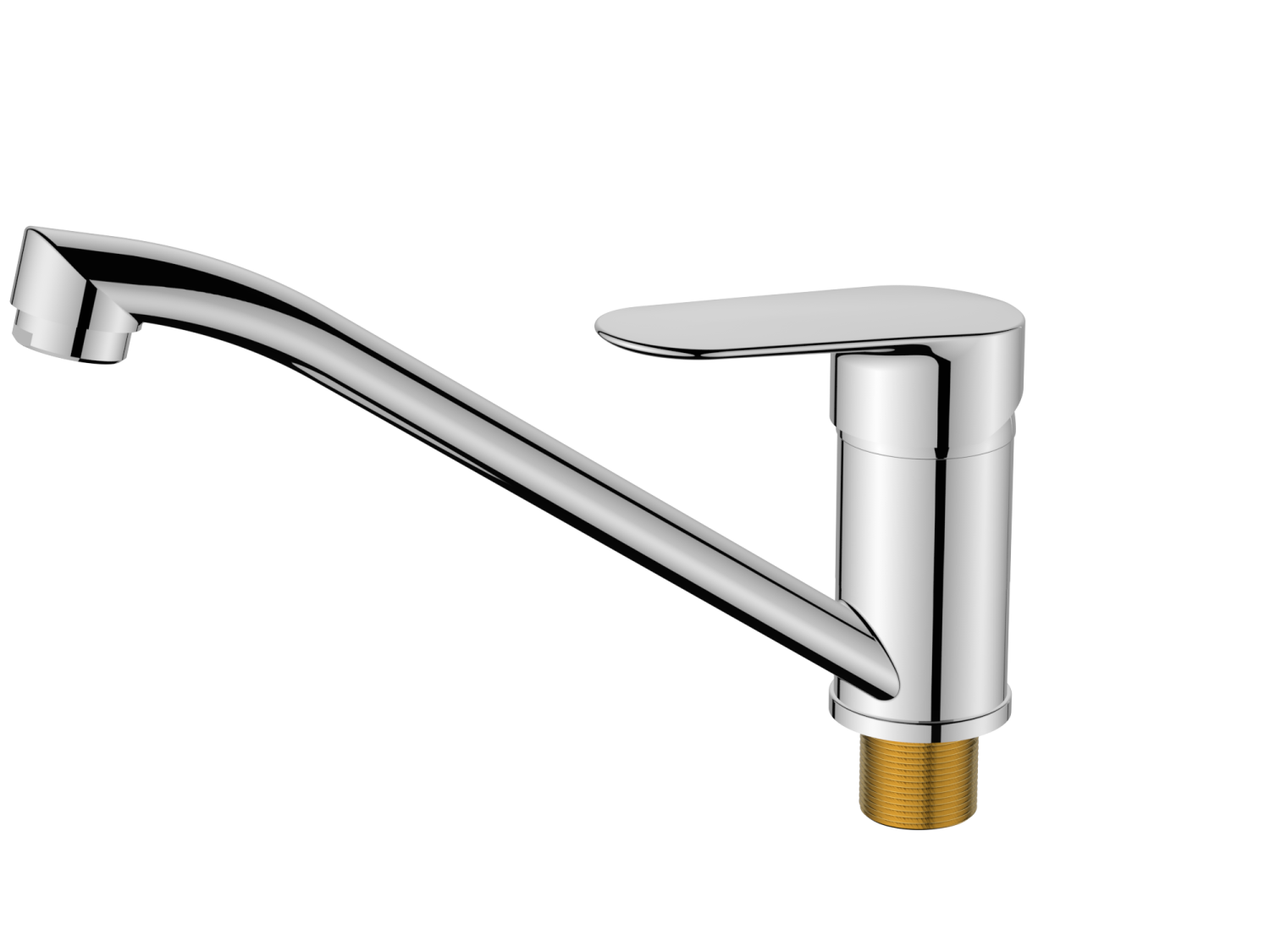 Смеситель для кухни HAIBA хром (Hb49796) - фото 1