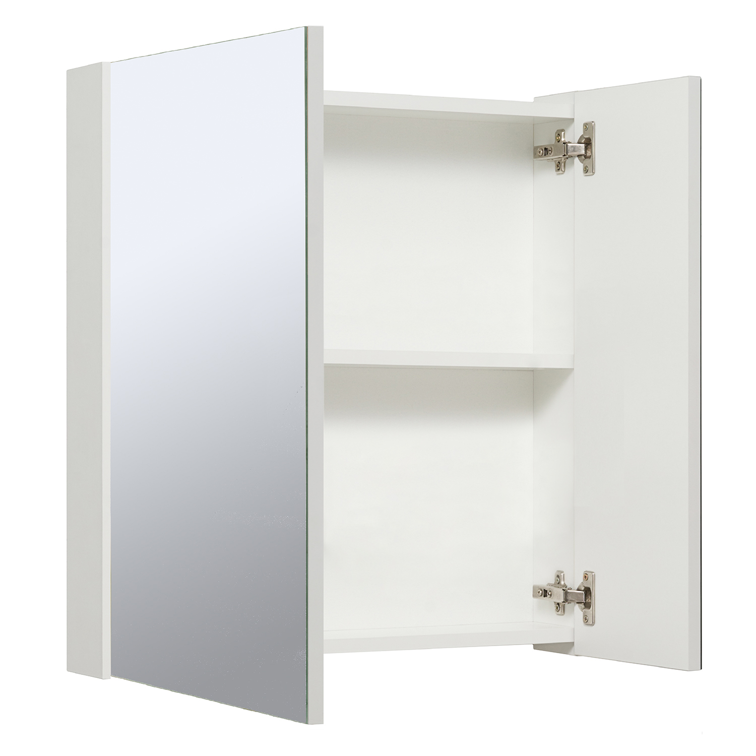 Зеркальный шкаф Runo белый Лада 60 (00-00001159) - фото 2