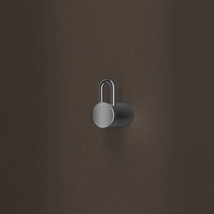 Крючок одинарный IDDIS Дюна (Duna) нержавеющая сталь, хром глянцевый (DUNSB10i41) - фото 3