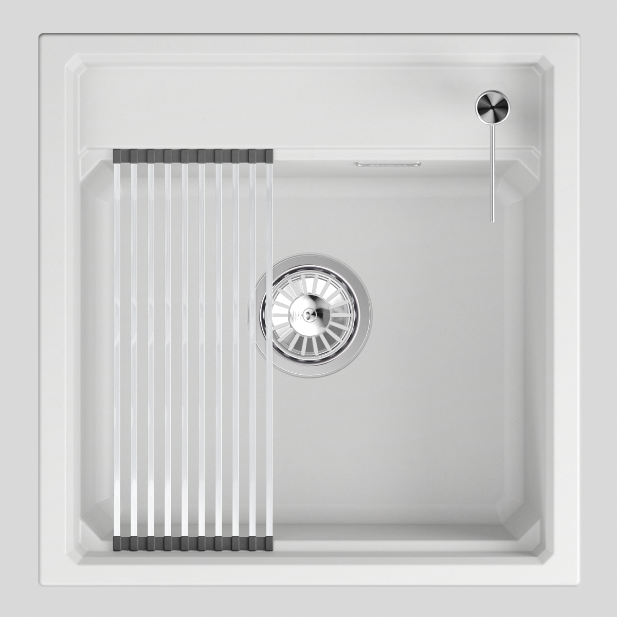 Кухонная мойка GRANULA кварц (5002i, АРКТИК) - фото 1
