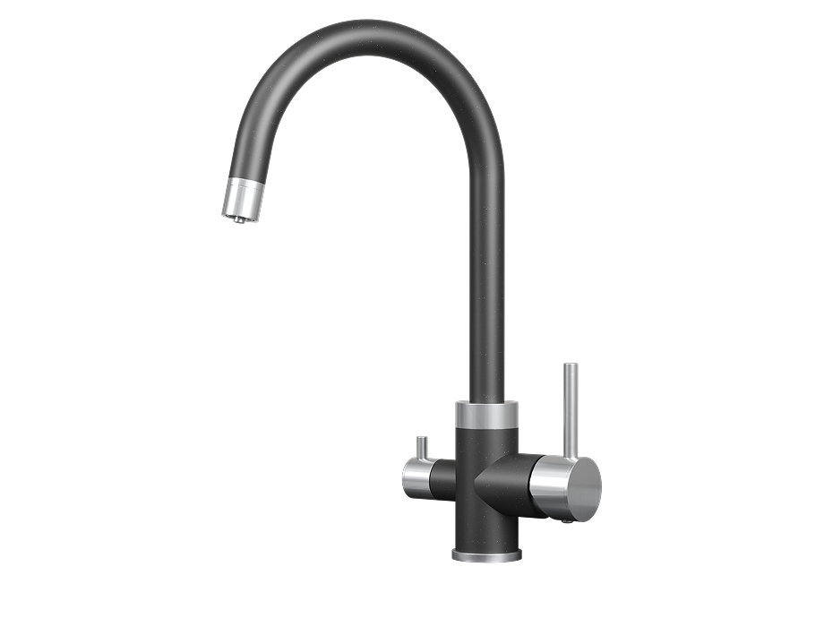 Смеситель для кухни GRANULA (5169, ШВАРЦ) - фото 1