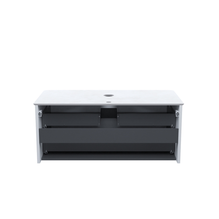 Тумба подвесная со столешницей IDDIS Aiger 100 см, белый (AIG10W0i95K) - фото 5