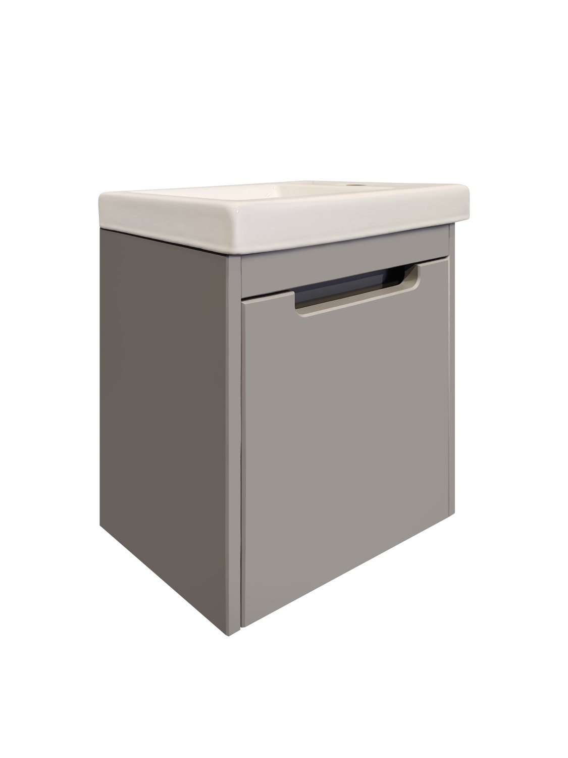 Тумба RUNO "Микра 40" серая под умывальник 00-00005154 (Leo 40) (00-00005162)