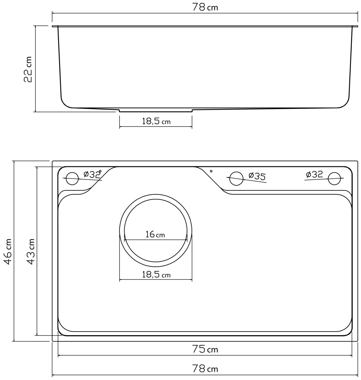 Мойки для кухни Fmark (FSC7846L) - фото 3