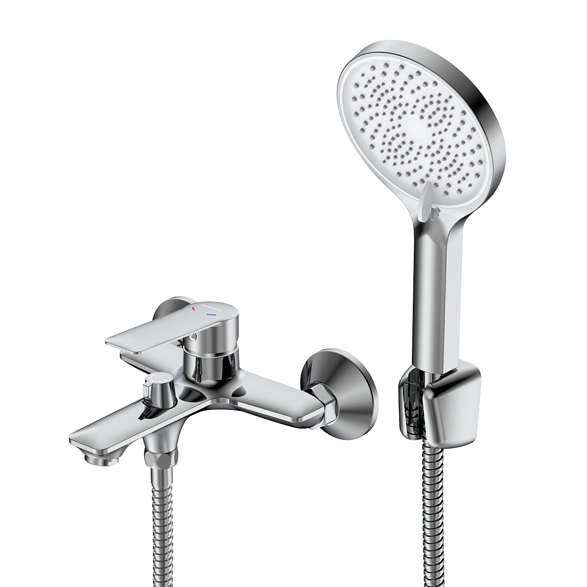Смеситель DECOROOM DR28 для ванны с монолитным изливом (DR28036) - фото 1