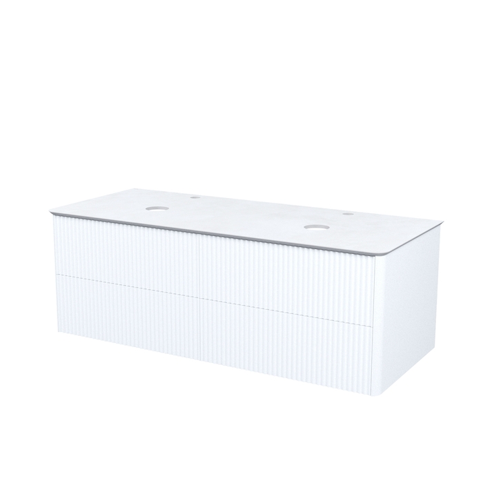 Тумба подвесная со столешницей IDDIS Aiger 120 см, белый (AIG12W0i95K) - фото 1