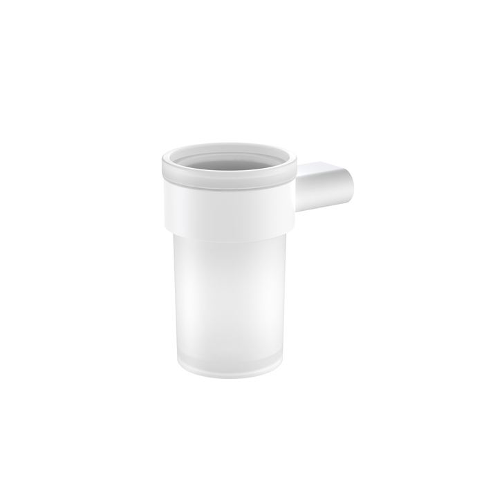 Стакан, нержавеющая сталь, Petite, белый матовый, IDDIS, PETWTSGi45 - фото 1