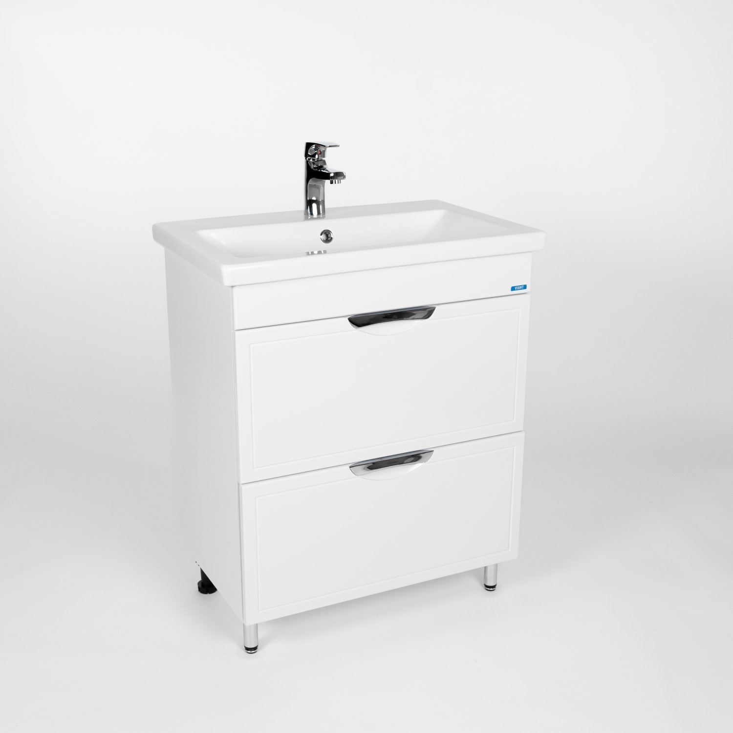 Тумба VIANT "Лима" COMO 70 2 ящика 425х655х820 (VLIM70CO-T2Y) - фото 1