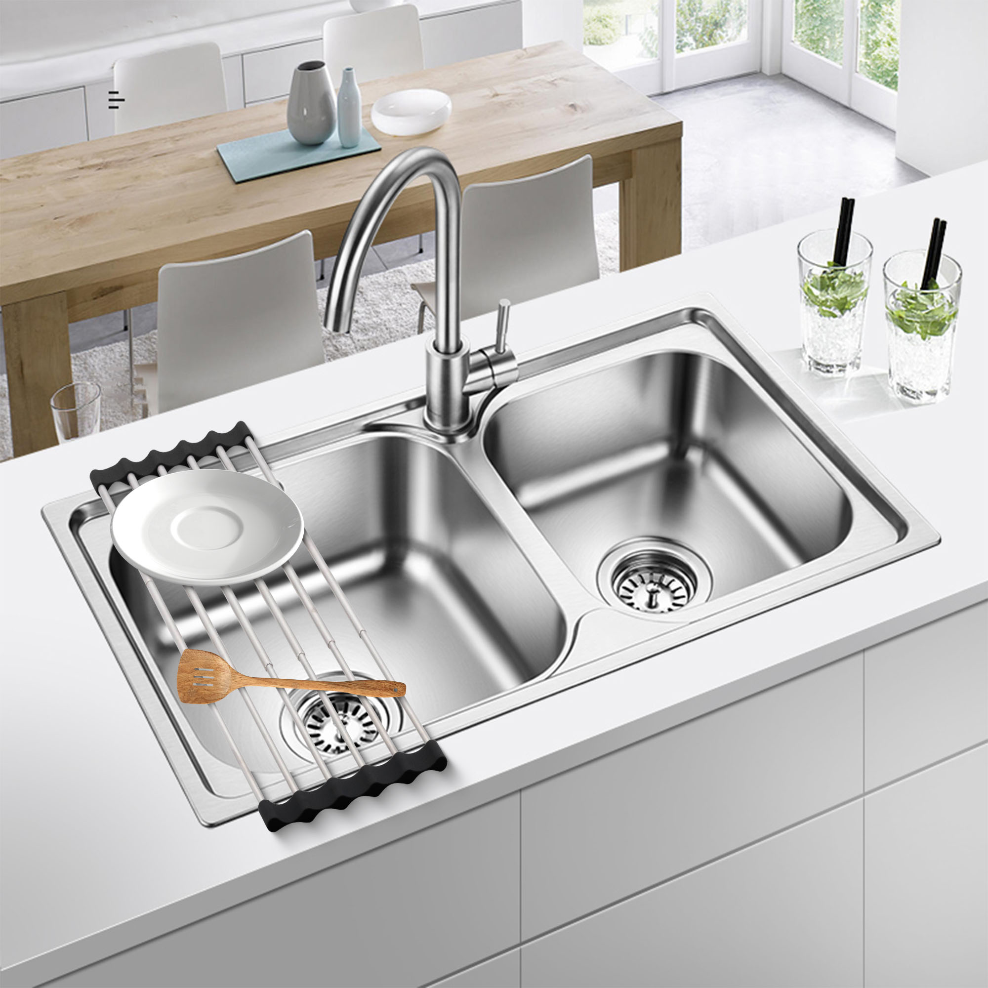 Сушилка ролл-мат раздвижная Fmark (FS-PJ-010) - фото 3