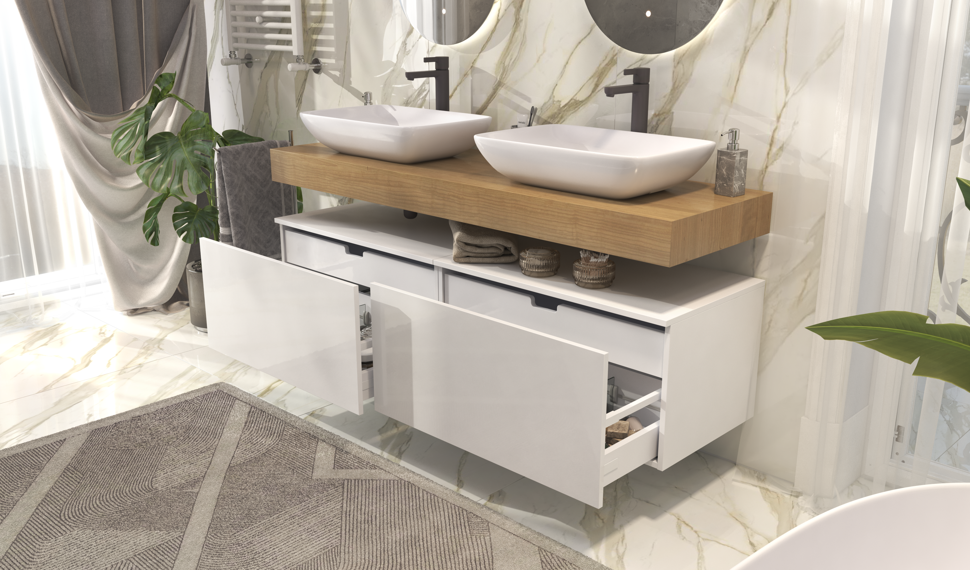 Столешница Velvex Unit 160, дуб французский (st.UNI.160-67) Столешница Velvex Unit 160, дуб французский (st.UNI.160-67) - фото 3