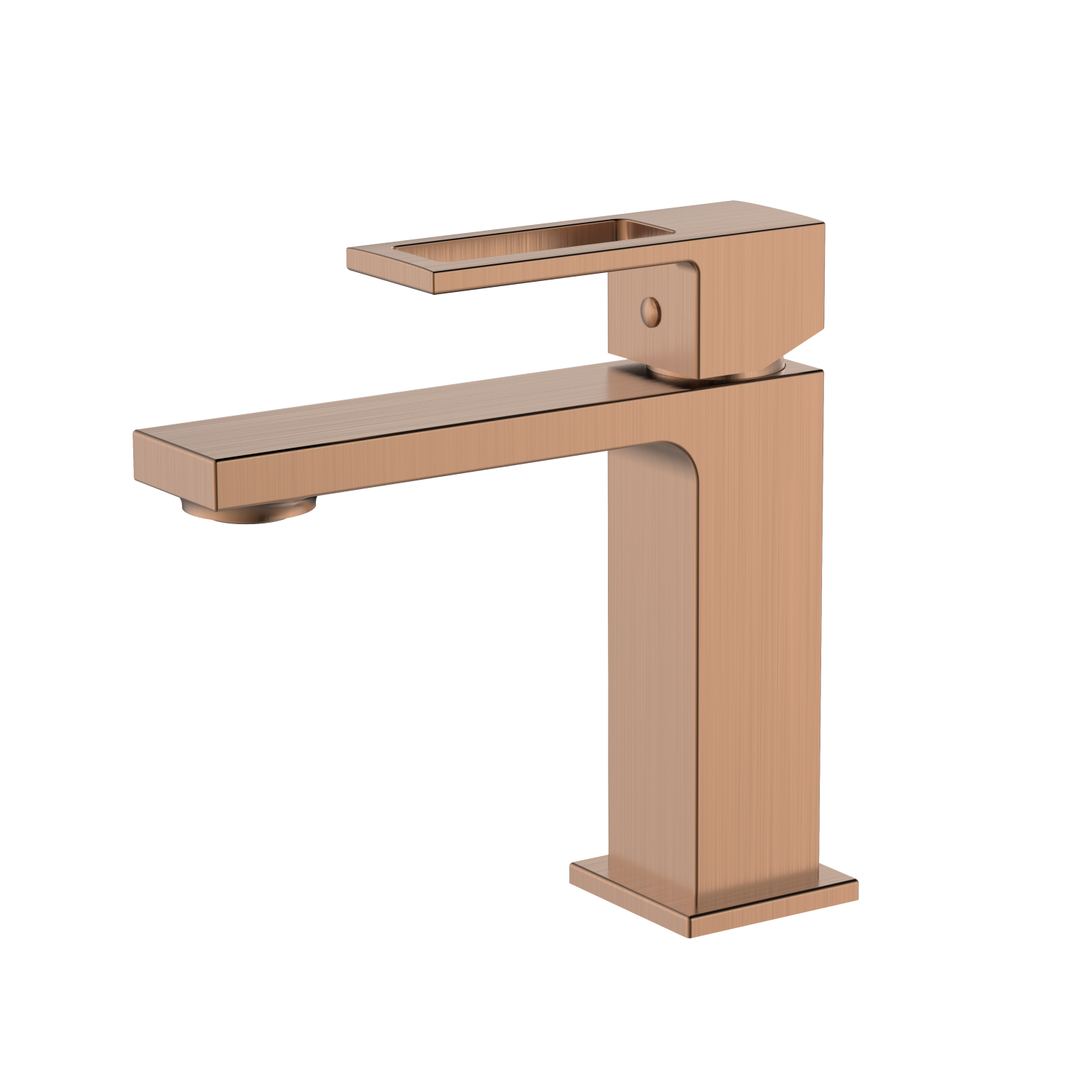 Смеситель для раковины DQ Dortmund браш.роз.золото (DA1712133) - фото 1
