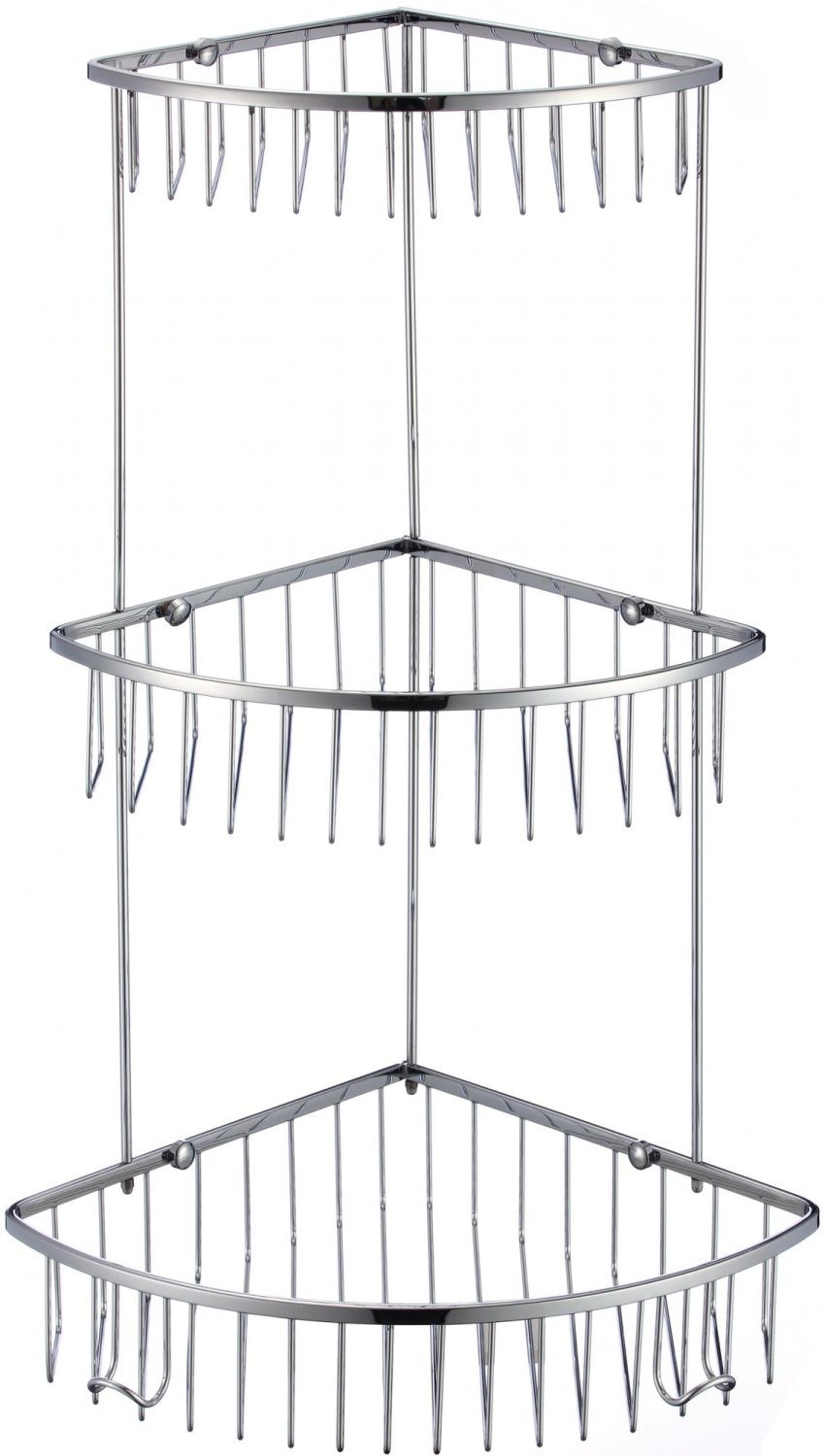 Полка решетка угловая тройная Savol (S-002514-3) - фото 1