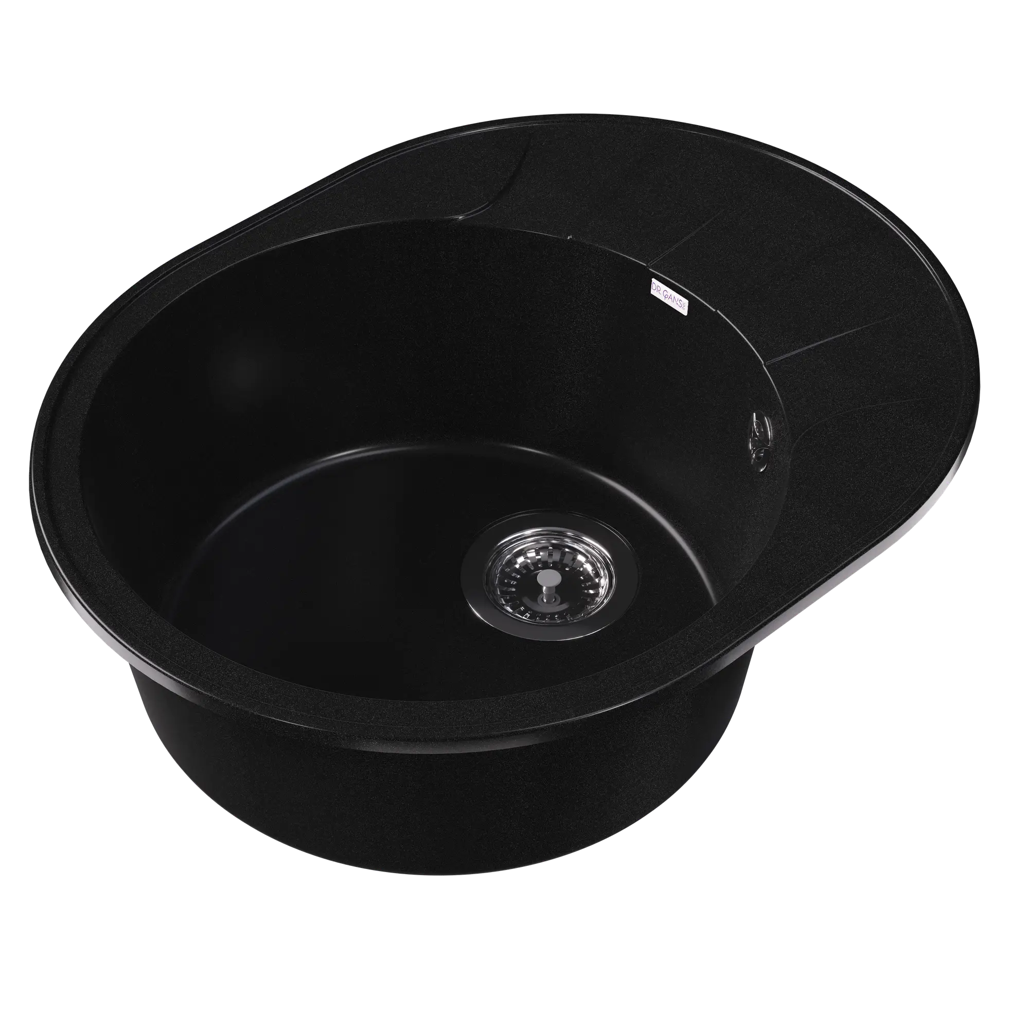 Мойка DrGans "Виола" 580, графит СМс (25.140.B0580.411) - фото 1