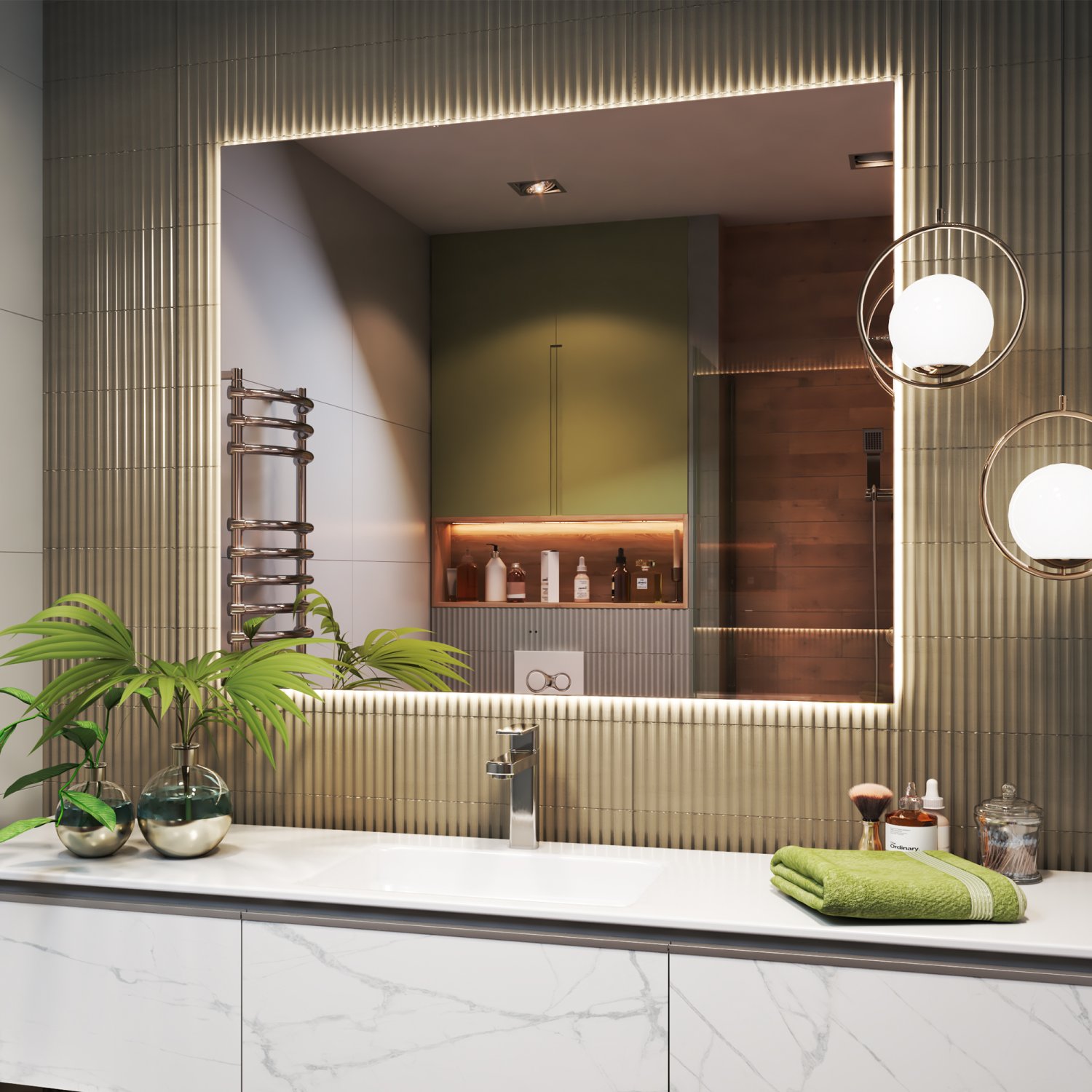 Зеркало VIGO Quadro Comfort 1200 (147) - фото 2