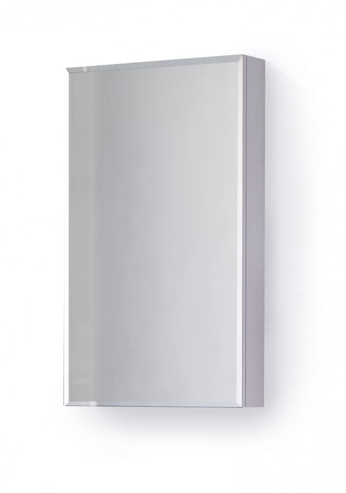 Зеркало-шкаф RAVAL Kub 40 белый универсальный (Kub.03.40/W)