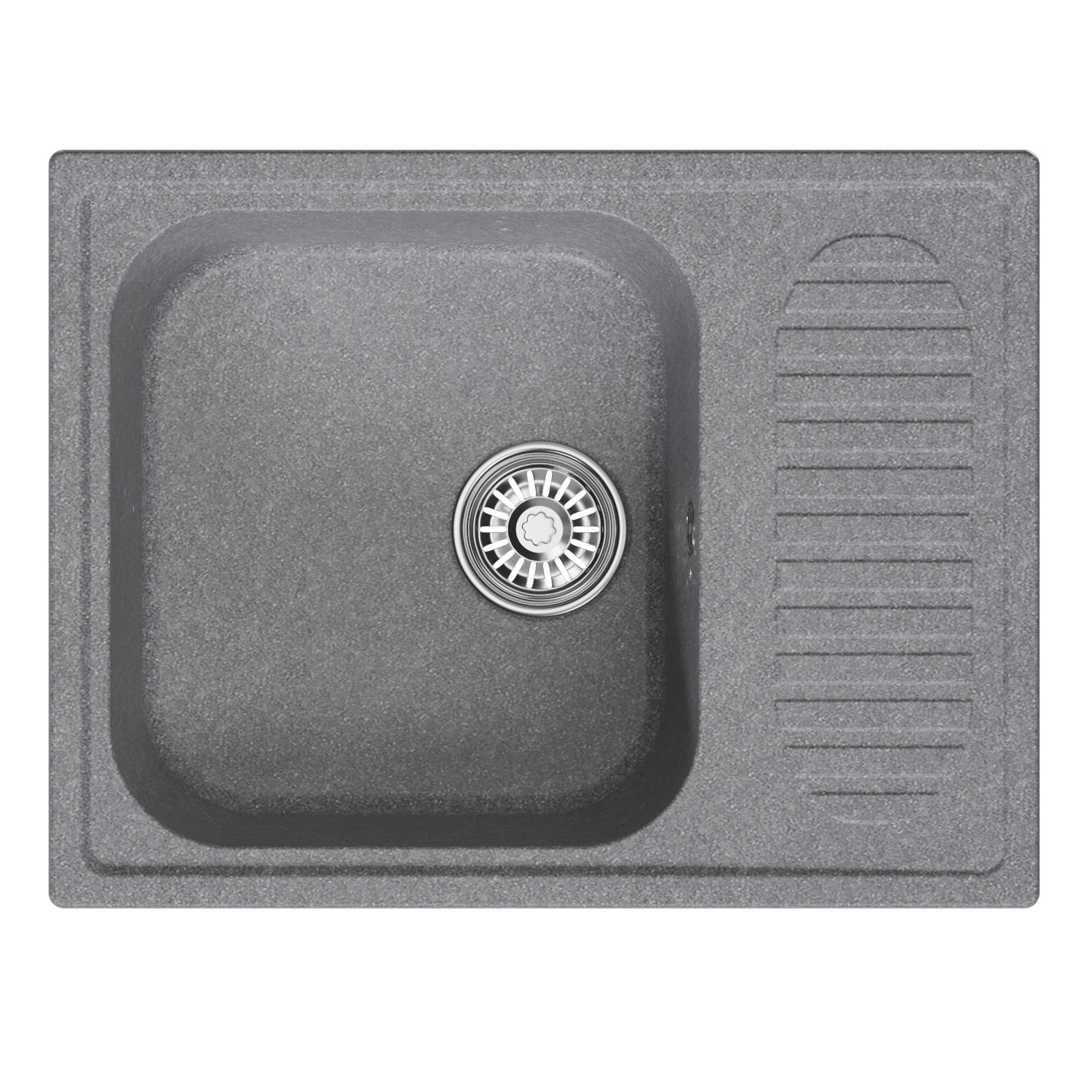 Мойка MIXLINE ML-GM18 с крылом графит (342) 640*490*190мм NEW (551976) Мойка MIXLINE ML-GM18 с крылом графит (342) 640*490*190мм NEW (551976) - фото 2