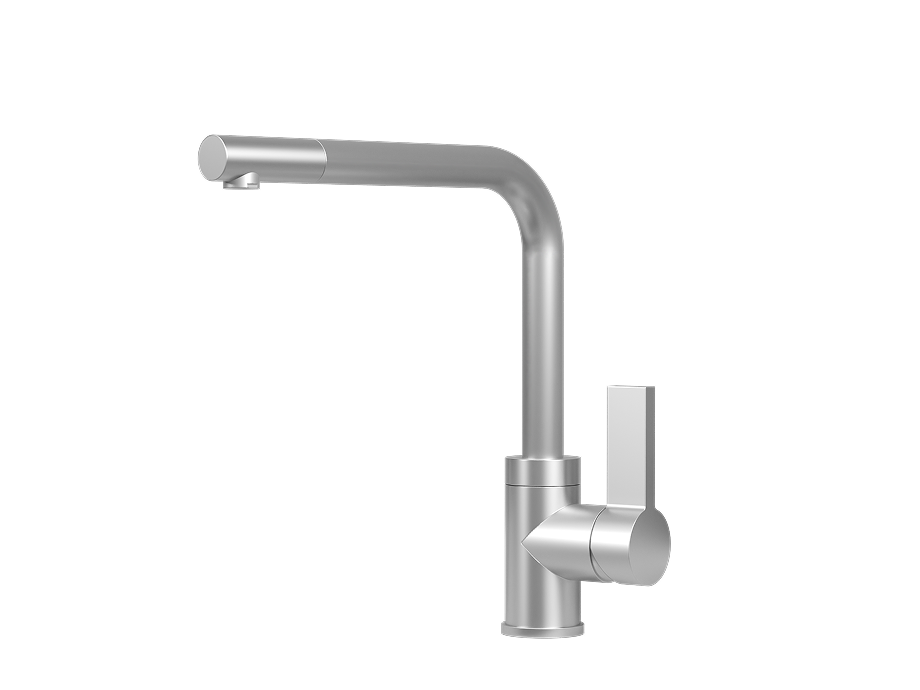 Смеситель для кухни Granula (5504, НЕРЖ) - фото 1