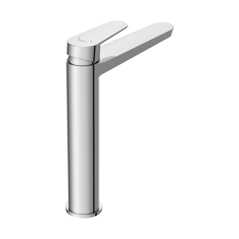 Смеситель для раковины CERSANIT LARA высокий однорычажный хром (68153) - фото 6