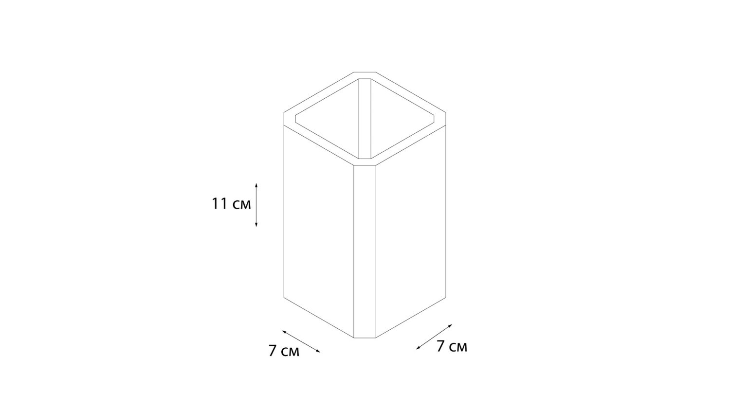 Стакан Fixsen Text (FX-230-3) - фото 3