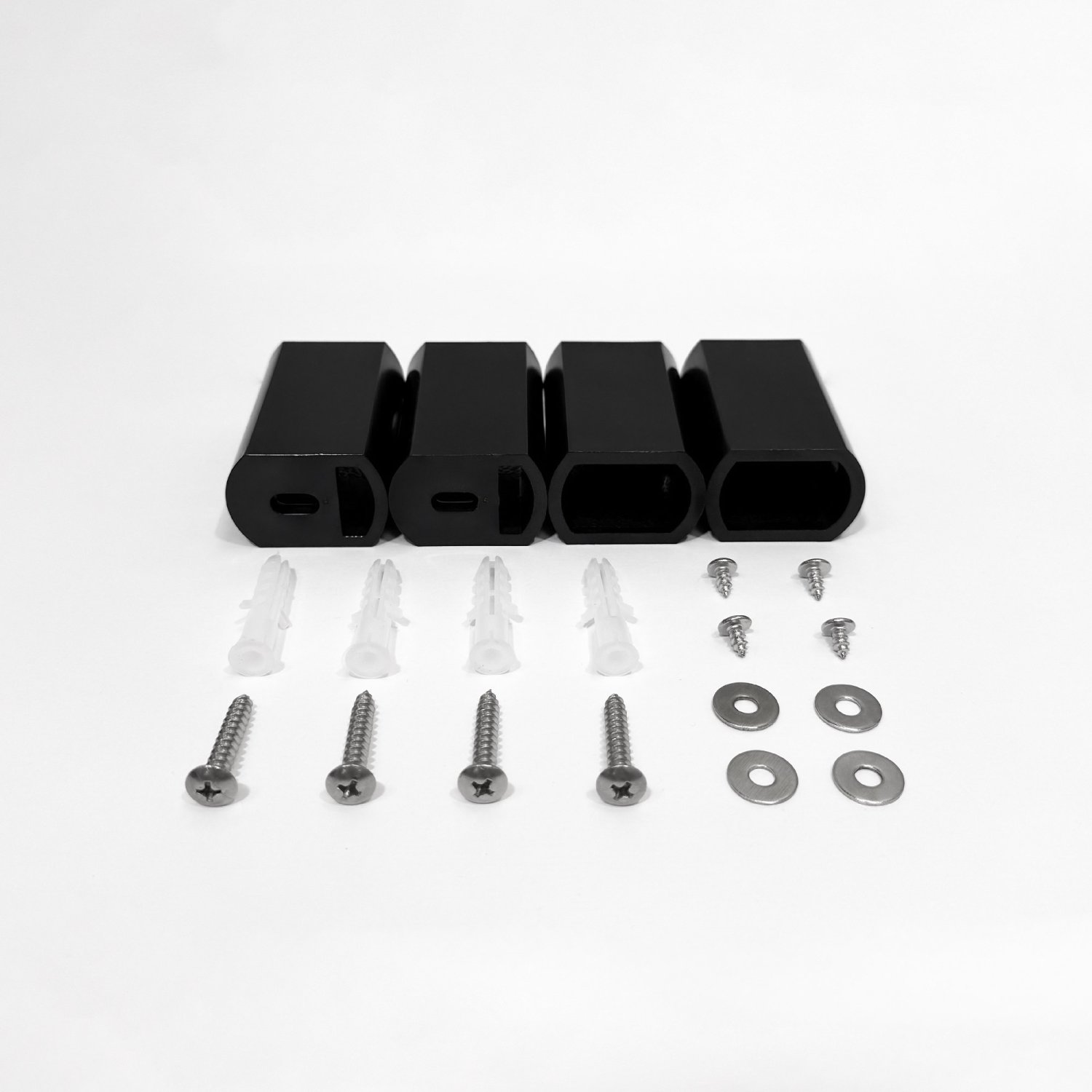 Полотенцесушитель электрический Fixsen BASIC 600х500 черный (FX-7400B) - фото 2