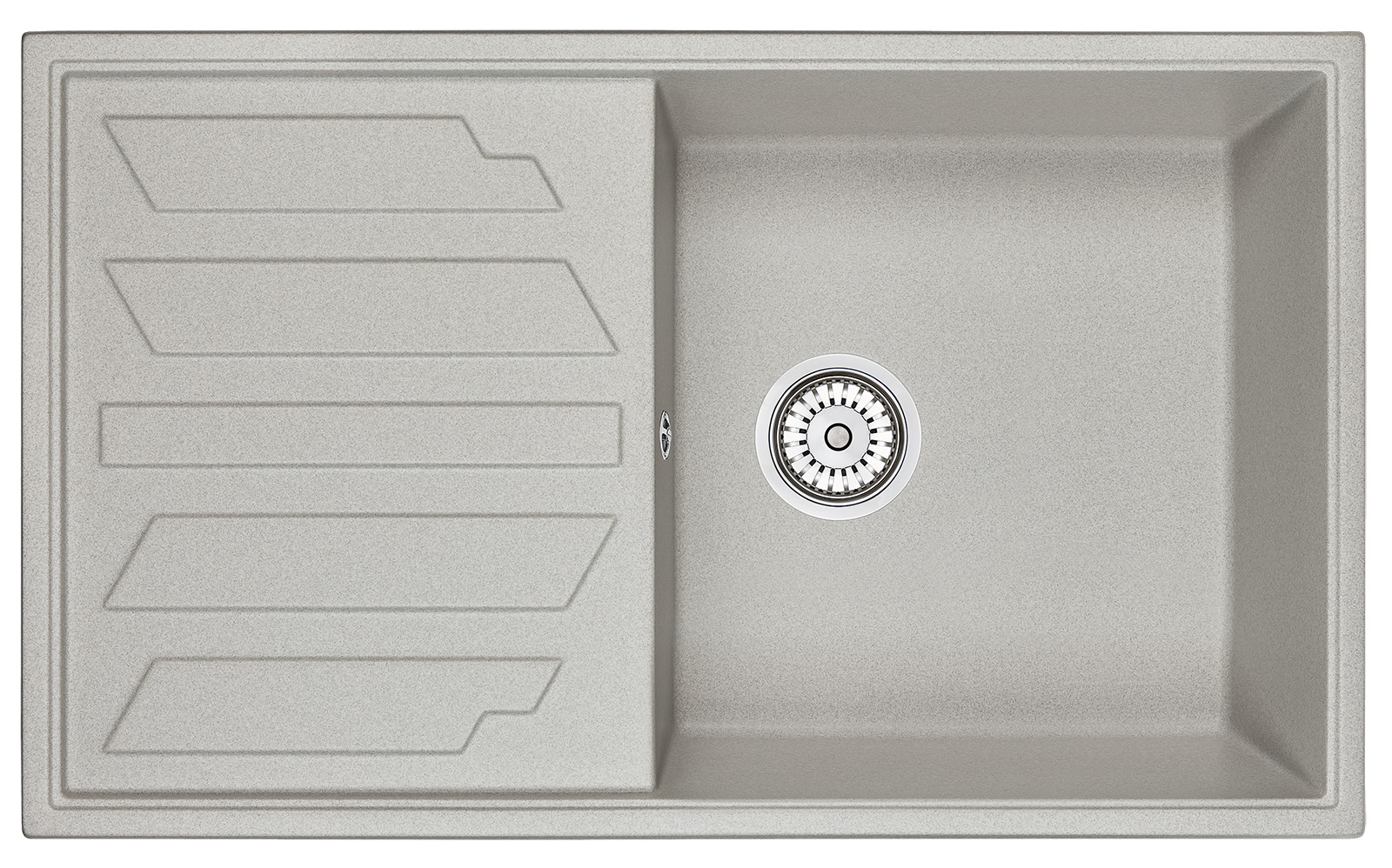 Кухонная мойка GRANULA (8601, БАЗАЛЬТ )