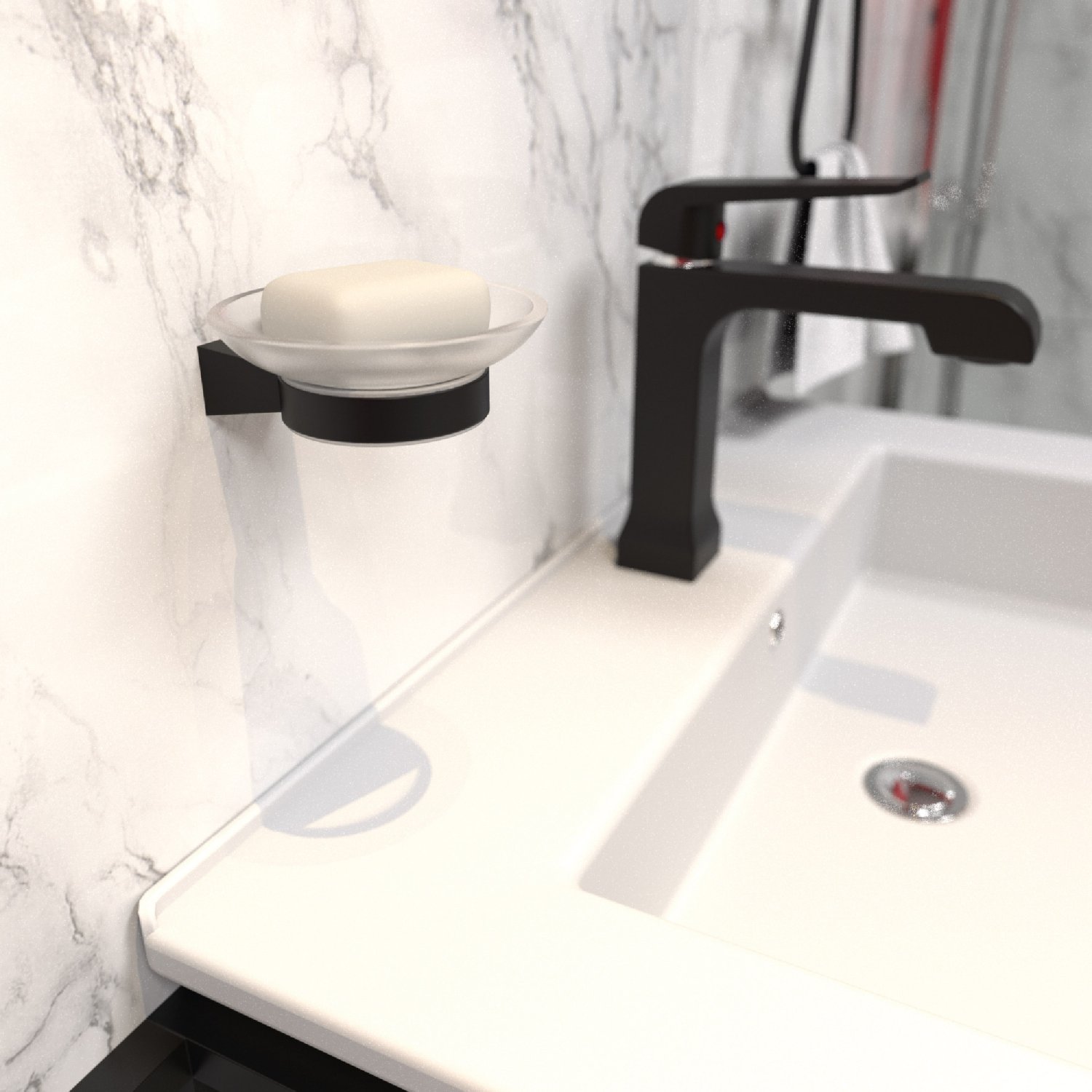 Мыльница стекло Fixsen Trend, FX-97808 - фото 2