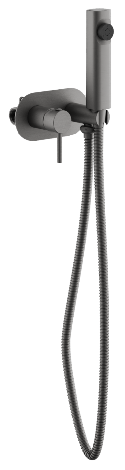 Смеситель гигиенический BELZ цвет: оружейная сталь (B55807-3) - фото 1