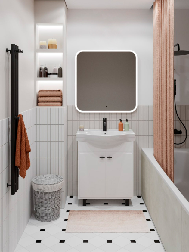 Умывальник RUNO Тау 70 (Taurus 70) (00-00005143) - фото 4