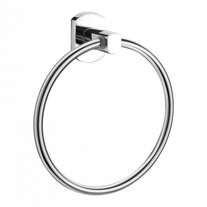 Полотенцедержатель кольцо Milardo Neva, сплав металлов (NEVSML0M52)