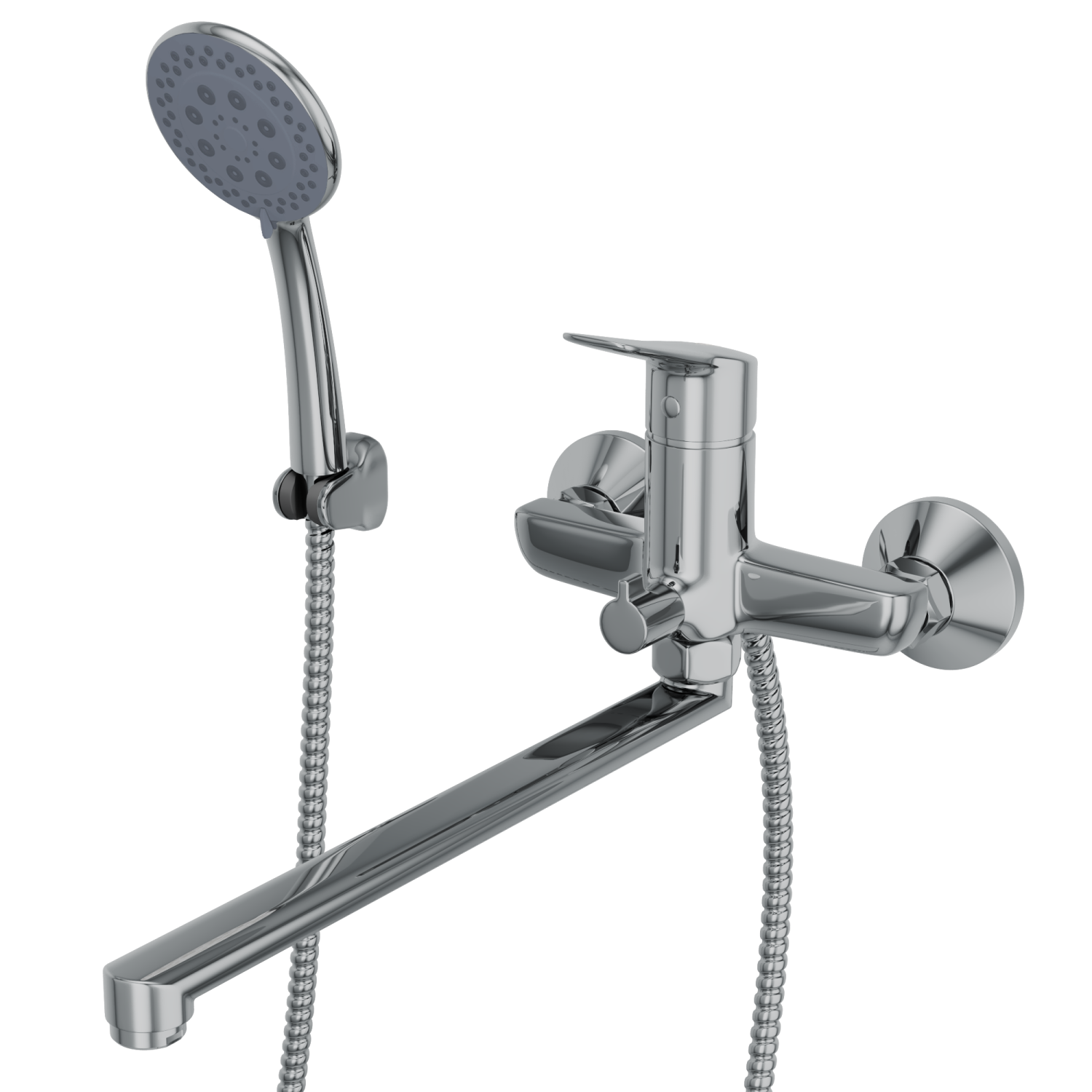 Смеситель для ванны с длинным поворотным изливом RUSH SAMUI (SA0930-51)