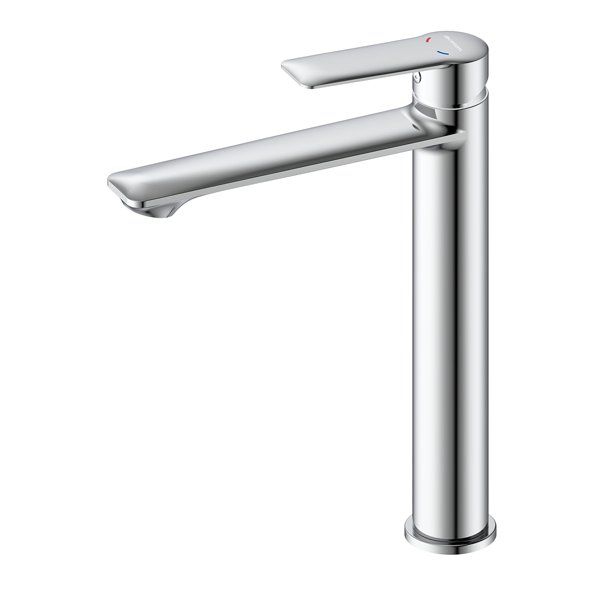Смеситель DECOROOM DR28 для умывальника высокий монолитный (DR28013)