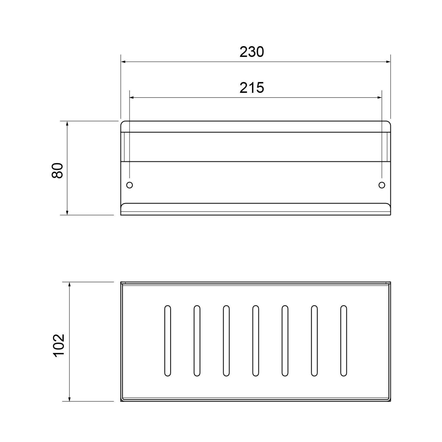 Полка Timo Luiroзолото матовое (18579/17) - фото 2