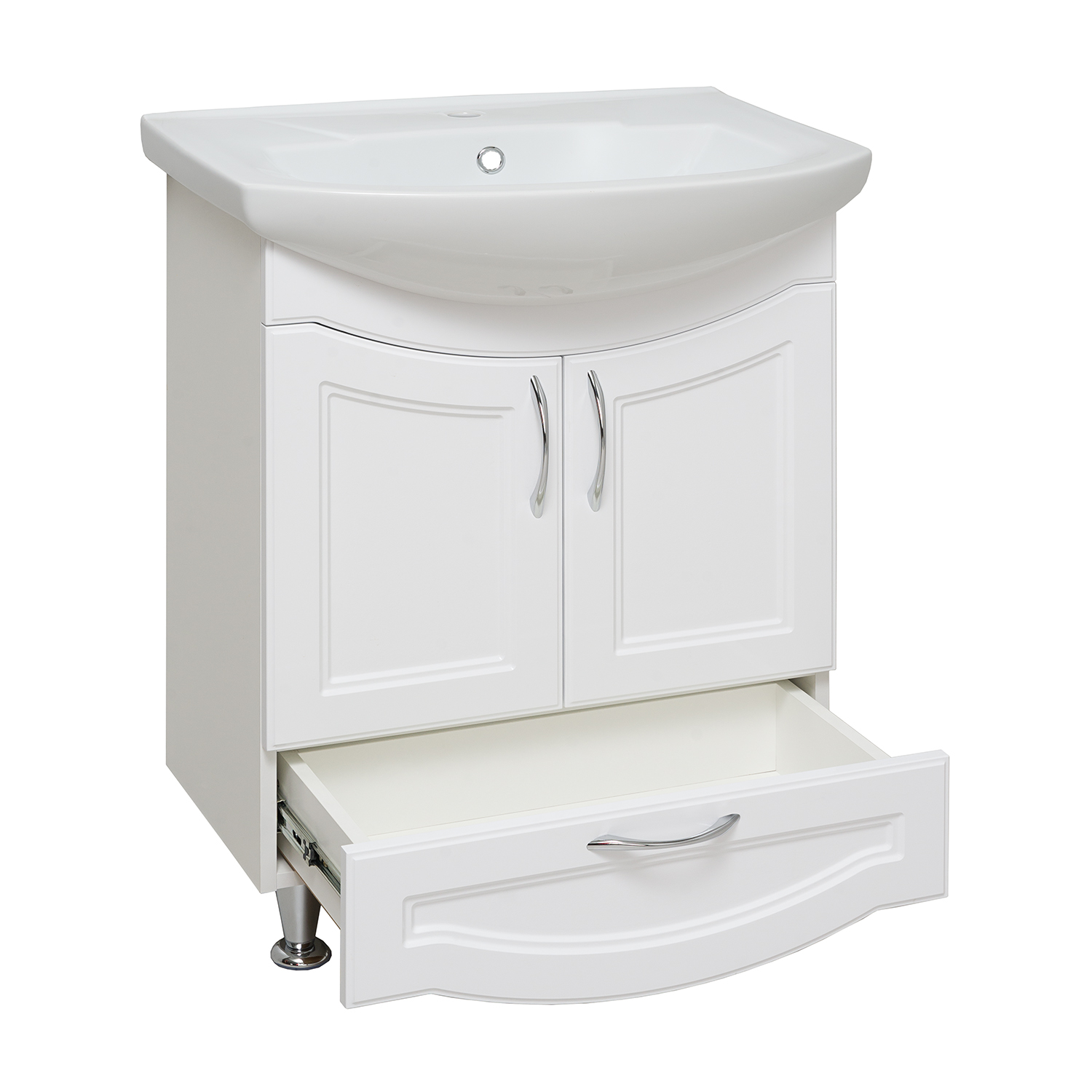 Тумба Runo Неаполь 75 под умывальник УТ000001314 (Элеганс 75) (00-00001034) - фото 2