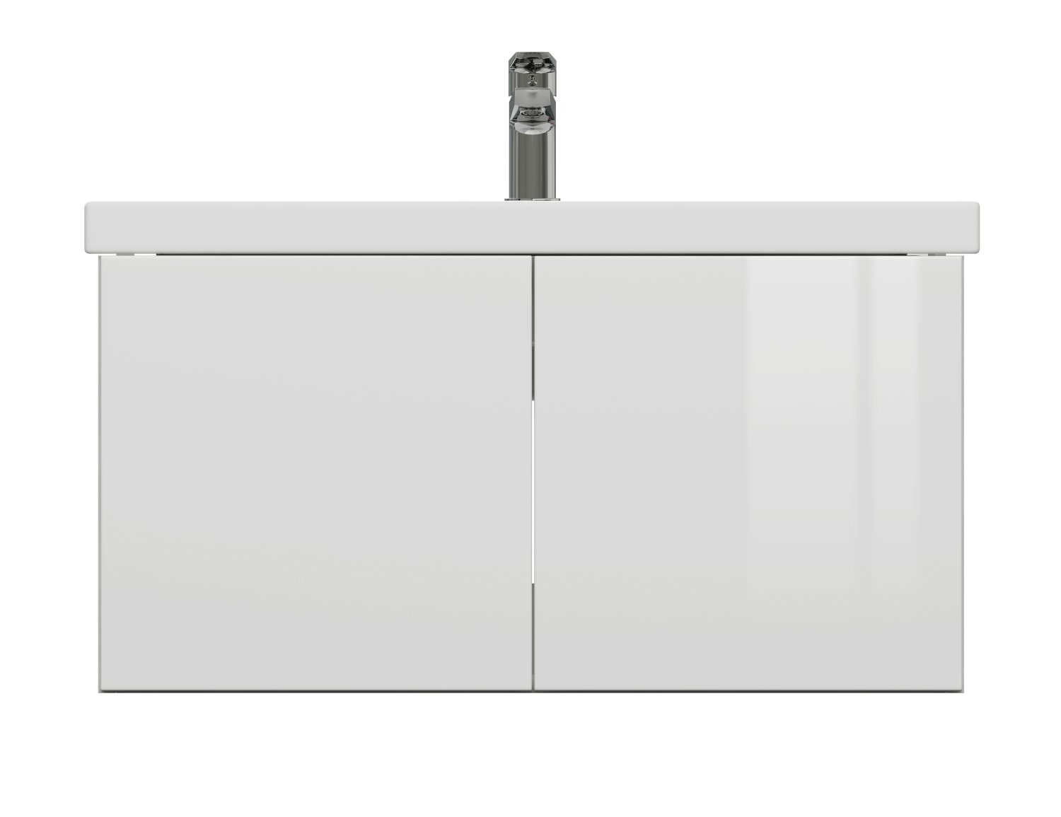 Тумба подвесная Cersanit COLOUR 80 белый под раковину S-UM-COM80/1-w (COMO 80) (64259) - фото 2